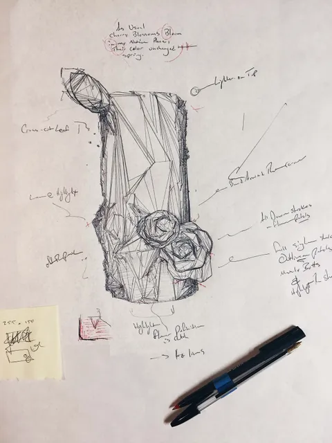 Photogrammetry on a Pen Plotter