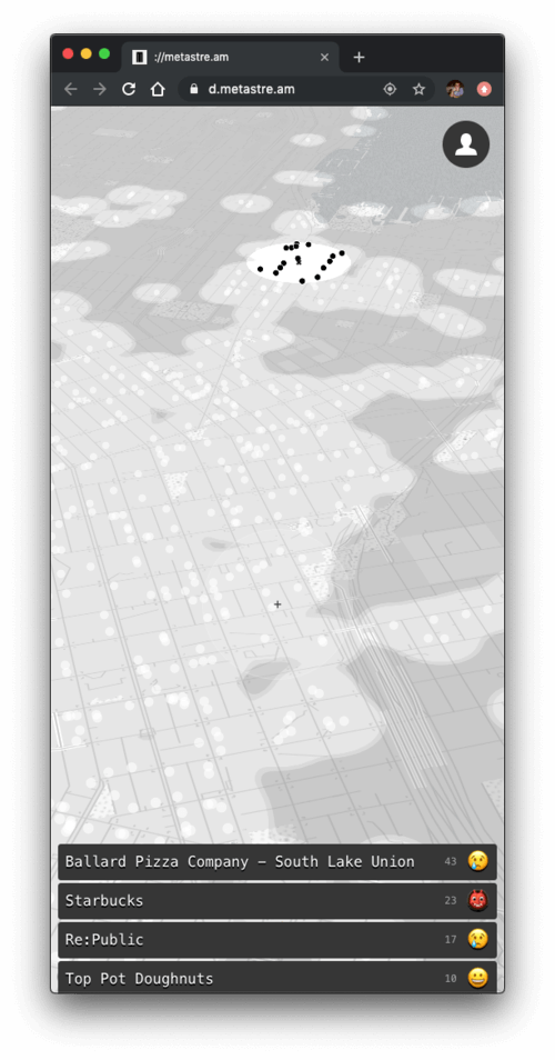 Progressive web app prototype / built by Mike Shrieve